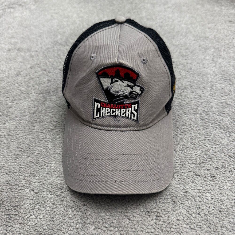 AMG Disconnect & Drive Charlotte Checkers AHL Hockey Trucker Hat Cap Mens OSFM